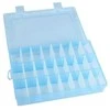 Oem Organizatorius 24 skyriai 195x130x36mm - mėlyna - konteineris smulkiems daiktams