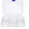 Organizatorius su 5 skyriais 145x98x33mm - konteineris smulkiems daiktams