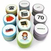 Ozobot - kodavimo kilimėlio pagrindinių kompetencijų diskai - 350 vnt,
