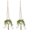 Oem Pakabinamas gėlių stovas - 105 cm - Virvės kabykla - Macrame - Boho