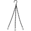 Pakabinamo puodo grandinėlė - 58 cm - triguba - pakabinamos grandinėlės