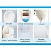 Oem PAPRASTAS savaime laistantis gėlių vazonas 8 cm - mėlynas plastikinis gėlių dangtelis