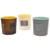 Oem PATIO savaiminio drėkinimo vazonas - 22 cm baltas plastikinis vazonas