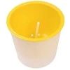 Oem PATIO savaiminio drėkinimo vazonas - 22 cm baltas plastikinis vazonas