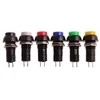 Oem PBS-11B mygtukas – 250V 3A – monostabilus – apvalus – mėlynas