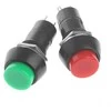 Oem PBS-11B mygtukas – 250V 3A – monostabilus – apvalus – mėlynas