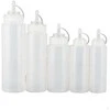 Oem PE/PP buteliukas 450ml - su dangteliu - skysčiams dozuoti