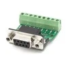 Oem Perėjimas DB9 RS232 lizdas į kontaktines kaladėles