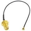 Oem Perėjimas – U.FL (IPEX) į SMA lizdą – tiesus adapteris su 200 mm kabeliu