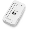 Baltas Raspberry Pi Zero dėklas su logotipu