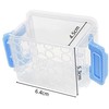 Oem Plastikinė dėžutė - 55x45x15 mm - Rakinamas konteineris - Tvarkyklės