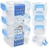 Oem Plastikinė dėžutė - 55x45x15 mm - Rakinamas konteineris - Tvarkyklės