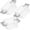 Plastikinė dėžutė - 55x45x15mm - Uždara talpykla - Organizatorius