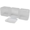 Plastikinė dėžutė - 55x45x15mm - Uždara talpykla - Organizatorius