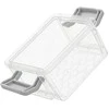 Plastikinė dėžutė - 55x45x15mm - Uždara talpykla - Organizatorius