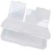 Plastikinė dėžutė - 55x45x15mm - Uždara talpykla - Organizatorius