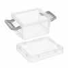 Plastikinė dėžutė - 55x45x15mm - Uždara talpykla - Organizatorius