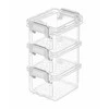 Plastikinė dėžutė - 55x45x15mm - Uždara talpykla - Organizatorius