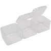 Plastikinė dėžutė - 55x45x15mm - Uždara talpykla - Organizatorius