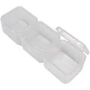 Plastikinė dėžutė - 55x45x15mm - Uždara talpykla - Organizatorius