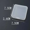 Oem Plastikinė dėžutė 73x72x25mm - uždaras konteineris - Organizatorius