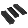 Plastikinė dėžutė Kradex Z115 juoda 105x30x21mm