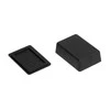 Plastikinė dėžutė Kradex Z43 juoda 46x31x16mm