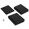 Plastikinė dėžutė Kradex Z71 juoda 77x59x18mm