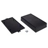 Plastikinė dežutė Kradex Z72U ABS Juoda 179x102x37mm