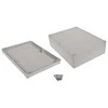 Plastikinė dėžutė Kradex Z90J šviesiai pilka 225x175x80mm