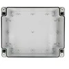 Plastikinė dėžutė Kradex ZP240 šviesiai pilka IP67 TM PC 240x191x105mm