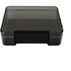 Plastikinė dėžutė su dvigubu užsegimu - 63.5x48x21mm - Rakinamas konteineris - Organizatorius