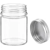 Plastikinis butelis su metaliniu dangteliu 30ml - mėginio buteliukas