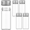 Plastikinis butelis su metaliniu dangteliu 30ml - mėginio buteliukas