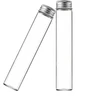 Plastikinis butelis su metaliniu dangteliu 30ml - mėginio buteliukas