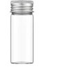 Plastikinis butelis su metaliniu dangteliu 30ml - mėginio buteliukas