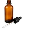 Plastikinis butelis su metaliniu dangteliu 30ml - mėginio buteliukas