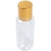 Plastikinis butelis su metaliniu dangteliu 30ml - mėginio buteliukas
