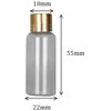 Oem Plastikinis buteliukas su metaliniu dangteliu 10ml - Mėginio buteliukas