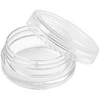 Oem Plastikinis indelis 10 ml - užsukamas indelis blizgučių dekoracijoms su varžteliais
