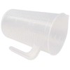 Oem Plastikinis matavimo puodelis 400 ml - virtuvinis matavimo puodelis 0.4 l - ąsotis su rankena