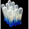Oem Plastikinis mėgintuvėlis su matavimo puodeliu - 10ml - 16.5x105mm - su dangteliu