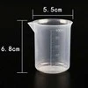 Plastikinis 100ml matavimo indas su matmenimis