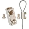 Oem Plieninio kabelio tvirtinimas - D tipo 5.9x6 mm - plieninio kabelio spaustukas