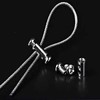 Oem Plieninio troso tvirtinimas - F tipas 7x14mm - plieno kabelio gnybtas