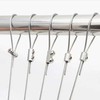 Oem Plieninio troso tvirtinimas - F tipas 7x14mm - plieno kabelio gnybtas