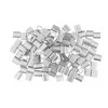 Oem Plieninis kabelio gnybtas - 5 mm kabeliui - 10 vnt - ovali aliuminio mova