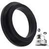 Oem Plokščia silikoninė tarpinė 18.4/13mm - 5vnt - skalbimo mašinos žarnai - dušas - čiaupas