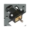 Oem Pololu mikro variklio tvirtinimo detalės - juodos - 2 vienetai