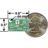 Pololu MinIMU-9 v5 modulis su matmenų schema